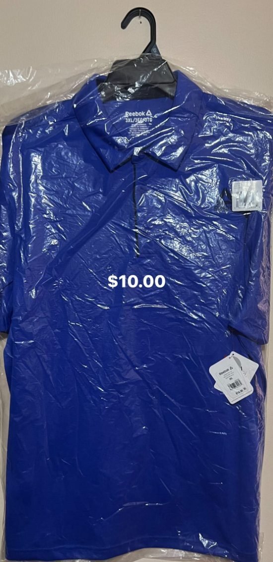 611100485036 Blue Shirt - Image 1